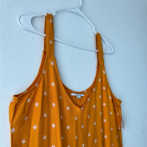 O’NEIL Women’s Yellow Floral Print Sleeveless Minidress XL NWT - Picture 5 of 15